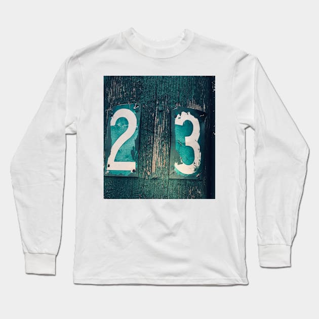 23 32 Long Sleeve T-Shirt by Tovers